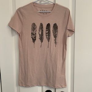 Cute Free State- Aeropostale, graphic tee. NWOT